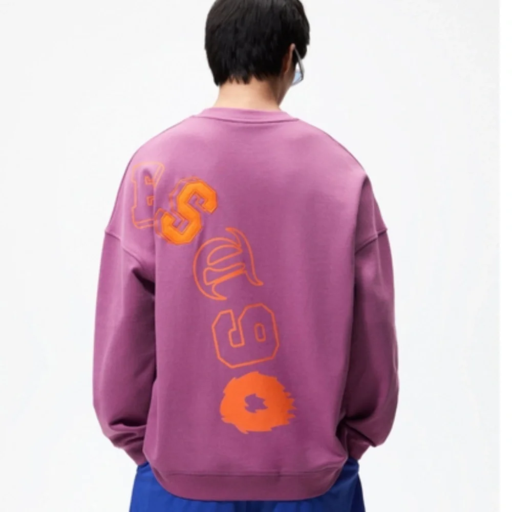 Men’s purple and orange Zara sweater pull over - Picture 2 of 5